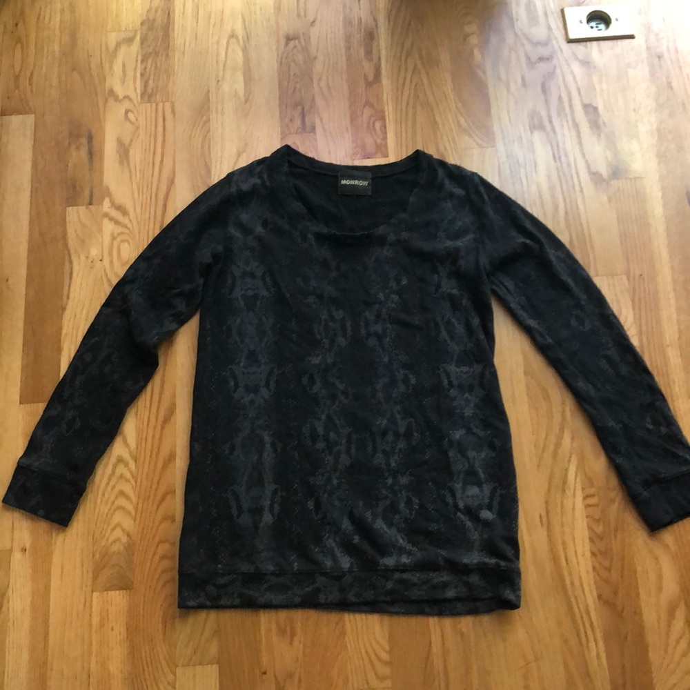 Lizard Print Sweater